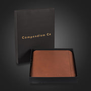 Compendium Co's A4 Leather Compendium Brwon