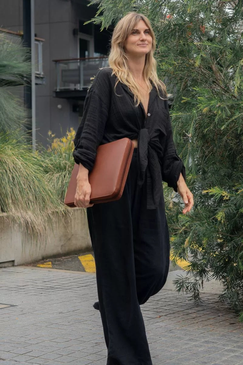 Leather A4 Folder Compendium